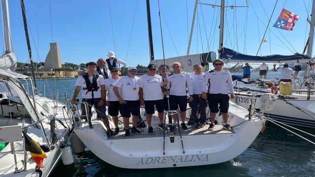 Circolo Nautico Sambenedettese, quarto posto per ''Adrenalina'' alla Regata Brindisi-Corfù