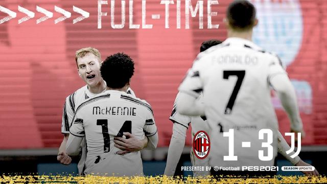 Milan-Juventus 1-3, highlights
