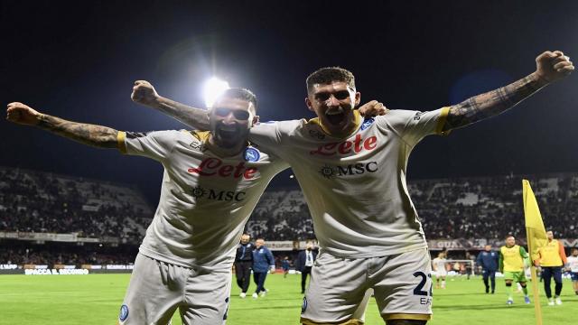 Salernitana-Napoli 0-1, highlights