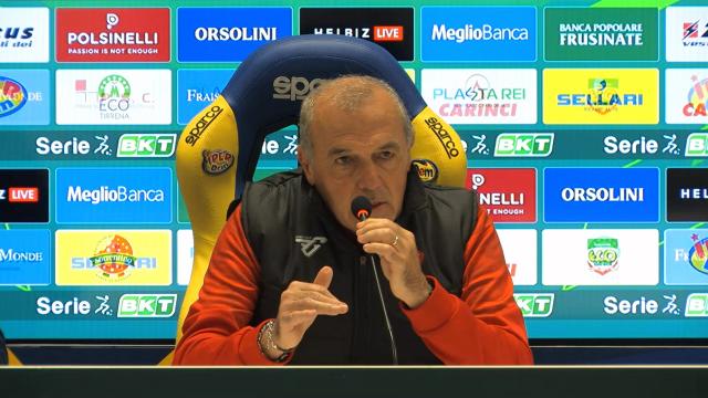 Frosinone-Perugia 1-0, la voce di Castori: “Non accetto che si dica che la mia squadra sia uscita dalla partita”