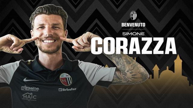 Ascoli Calcio, bomber Corazza è ufficialmente bianconero. Accordo fino al 30 Giugno 2026