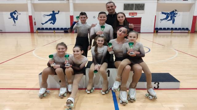 Pattinaggio Artistico, la Diavoli Verde Rosa sbanca ai Campionati Regionali Uisp di Camerano