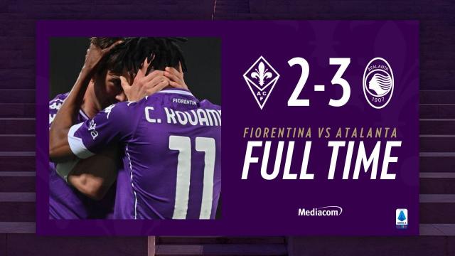 Fiorentina-Atalanta 2-3, highlights