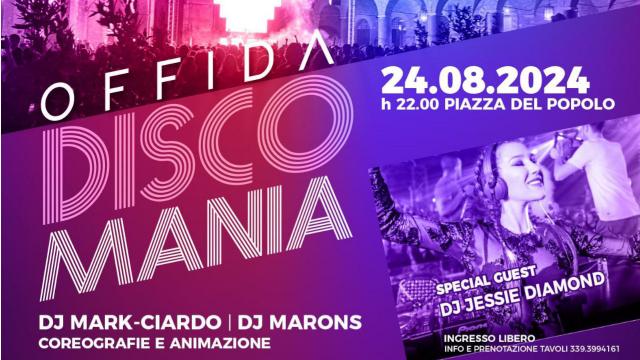 ''Offida DiscoMania'', appuntamento in Piazza del Popolo con il Dj Set di Mark-Ciardo e Dj Marons