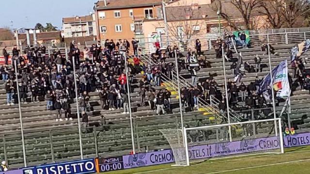 Cremonese-Ascoli, primo aggiornamento dei tifosi bianconeri nel Settore Ospiti dello “Zini”