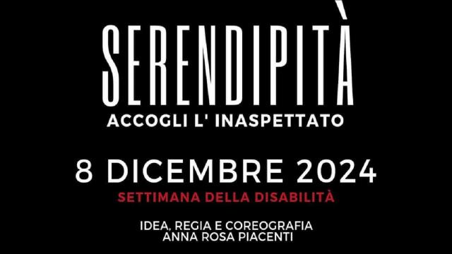 Ascoli Piceno, al Teatro Filarmonici emozionante spettacolo ''Serendipità - Accogli l'inaspettato''
