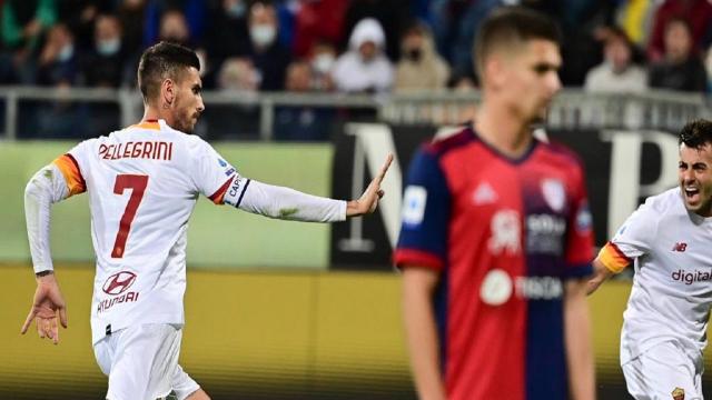 Cagliari-Roma 1-2, highlights