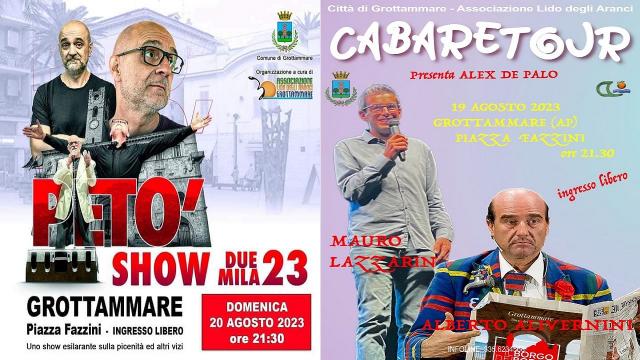 Lido degli Aranci: a Grottammare doppio appuntamento in Piazza Fazzini con Alivernini, Bonanni, Massacci e Petò
