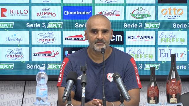 Benevento-Cagliari 0-2, voci Caserta (“Abbiamo creato tanto”) e Liverani (“Vittoria meritata dopo 1° tempo equilibrato”)