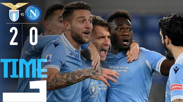 Lazio-Napoli 2-0, highlights