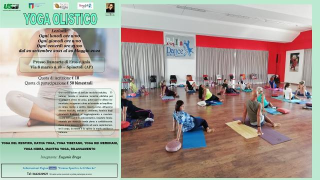 Unione Sportiva Acli, dal 20 Settembre riprende corso yoga olistico a Pagliare del Tronto