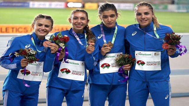 Atletica leggera, splendido bronzo per la marchigiana Ghergo nella 4x400 ai Mondiali Under 20