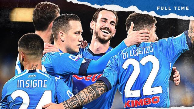 Napoli-Benevento 2-0, highlights