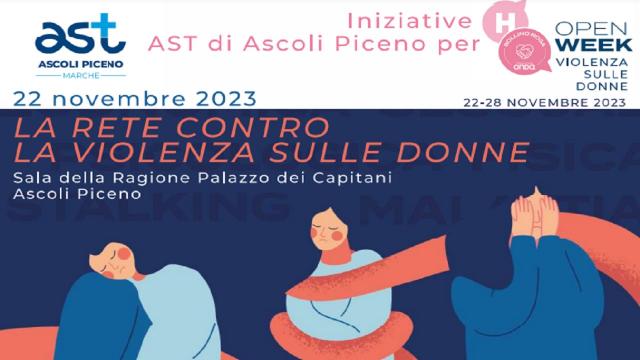 AST Ascoli Piceno, open week nella Giornata Internazionale per l’eliminazione della violenza contro le donne