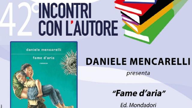 San Benedetto del Tronto, il poeta e narratore Daniele Mencarelli presenta il libro ''Fame d'aria''