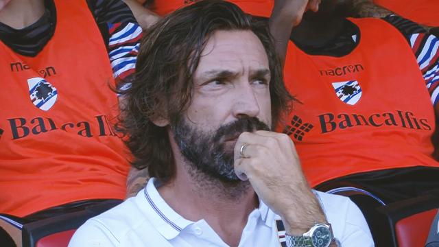 Ascoli-Sampdoria 1-1, Pirlo: “La prestazione che dovevamo fare. Arrabbiato per gol preso a fine primo tempo”
