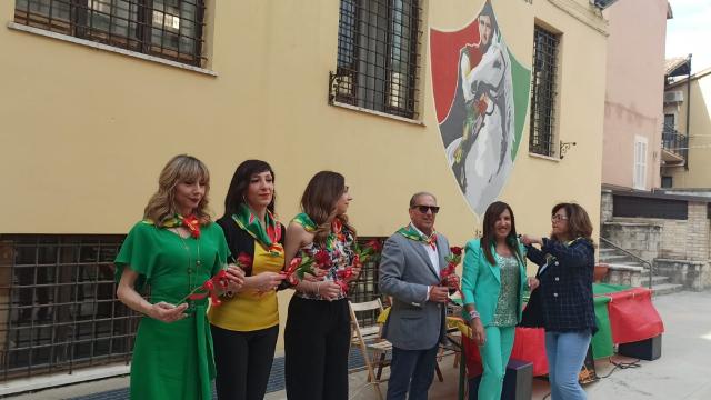 Quintana Ascoli Piceno, Elena Stipa è la dama di Luglio del Sestiere di Sant'Emidio. I sogni sono riposti in Chicchini
