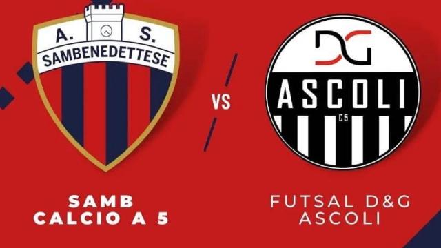 Calcio a 5 Serie D, la Samb vince 5-2 il derby con la Futsal D&G Ascoli