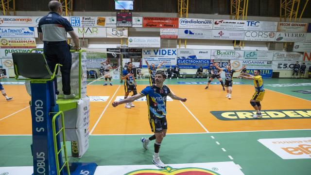 Pallavolo Serie A3, la Videx Grottazzolina vince nettamente il recupero con il Volley Team Club