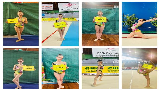 Ginnastica ritmica, le ragazze della Uisp di Ascoli Piceno in evidenza al Campionato Nazionale