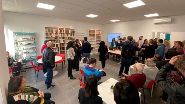 Spinetoli, inaugurata a Pagliare la biblioteca inclusiva 'Cesare Forlini'. Gestione affidata ai ragazzi del Cdis