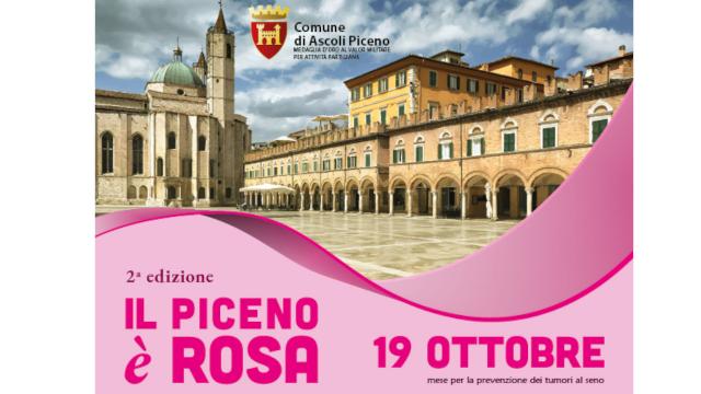 ''Il Piceno è rosa'', seconda edizione dell'evento di sensibilizzazione e prevenzione sul tumore al seno