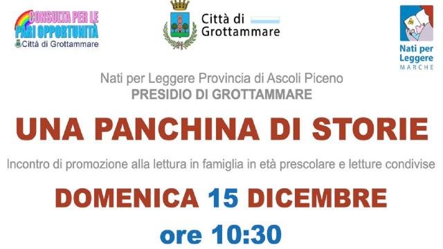 Grottammare, ''Una panchina di storie'' al Parco di Monte Castello