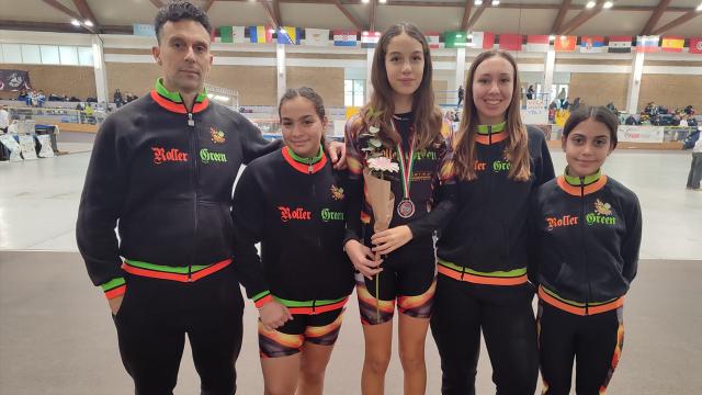 Associazione Sportiva Rollergreen protagonista ai Campionati regionali di Pattinaggio velocità a Fabriano