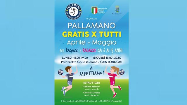Pallamano, tornano i corsi gratuti per ragazzi dell'Handball Club Monteprandone