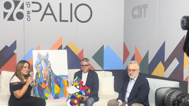 L’amicizia tra Lilt Siena e città di Ascoli raccontata a Canale 3 Toscana nella trasmissione “96 ore di Palio”