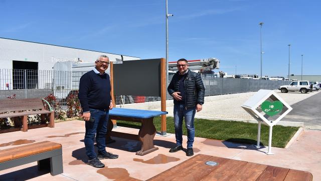 Spinetoli, presidente Loggi in visita al nuovo impianto di selezione rifiuti 4.0 della Picenambiente
