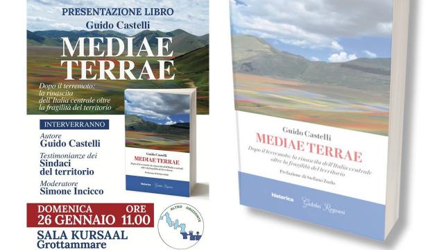 Grottammare, presentazione del libro ''Mediae Terrae'' del senatore Guido Castelli
