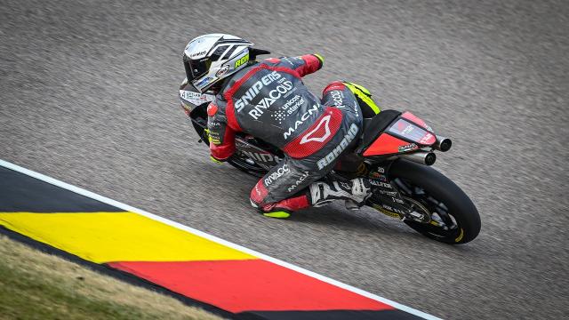 Moto3, scivolata per Fenati nelle libere al Sachsenring: “Sono stato sfortunato ma sto sentendo buone sensazioni”