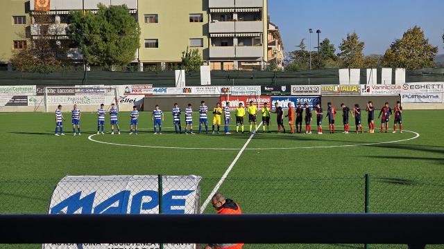 Promozione girone B, il Monticelli pareggia 1-1 in casa contro l'Elpidiense Cascinare