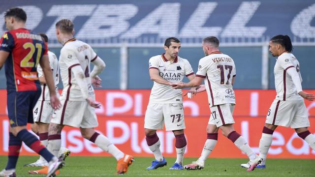 Genoa-Roma 1-3, highlights