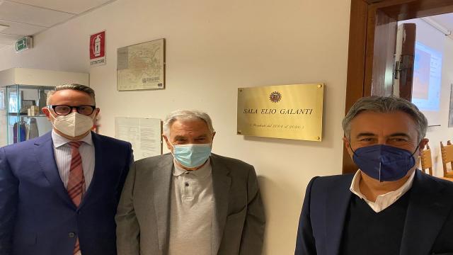 Automobile Club Ascoli Piceno-Fermo, Sala del Consiglio Direttivo intitolata ad Elio Galanti 
