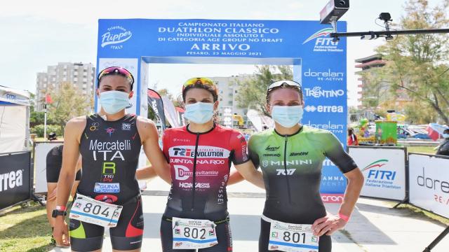Flipper Triathlon, Bernardi e Passuello vincono il Tricolore di Duathlon Classico a Pesaro