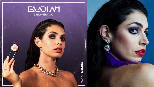 Gladiah (Giorgia Fiori) lancia videoclip 'Deliveryou'. Presente ad Ascoli per commentare manifestazioni della Quintana