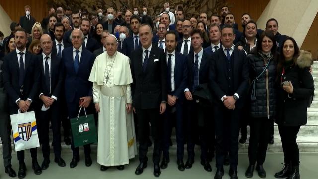 Serie B, Papa Francesco riceve club cadetti in Vaticano. Presente anche l'Ascoli Calcio