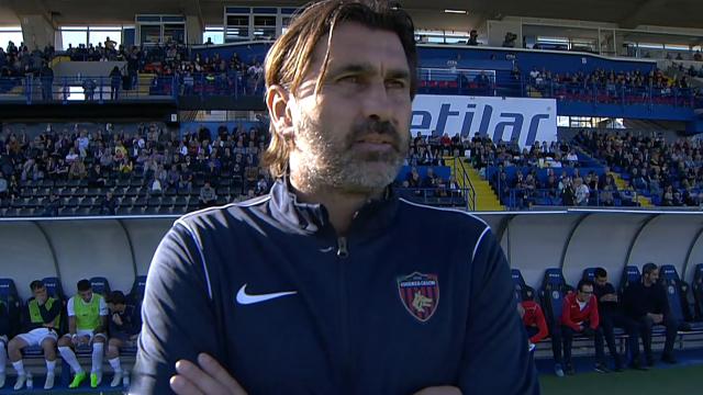Pisa-Cosenza 3-1, voci D'Angelo (“Molto bene per 75 minuti”) e Viali (“E' un risultato che fa male”)