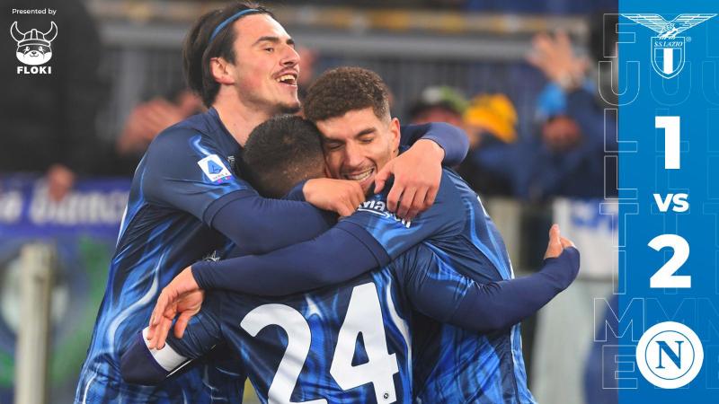 Lazio-Napoli 1-2, highlights