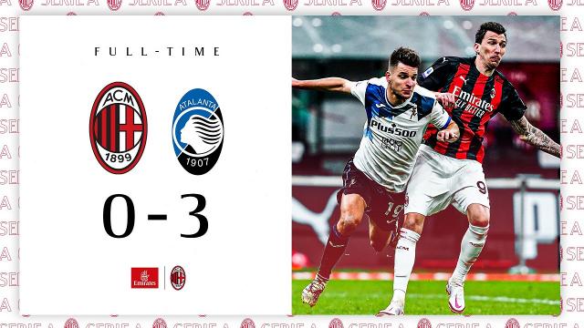 Milan-Atalanta 0-3, highlights