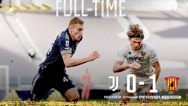 Juventus-Benevento 0-1, highlights