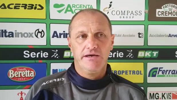 Cremonese-Venezia 0-0, la voce di Bisoli post gara