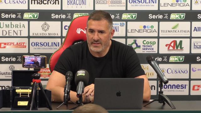 Ternana-Perugia 1-0: voci Lucarelli (“Abbiamo ancora fame e benzina”), Alvini, Donnarumma e Capuano