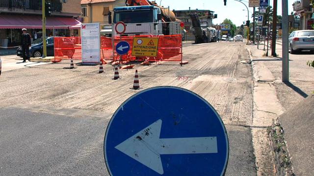 San Benedetto del Tronto, lavori asfaltatura Statale Adriatica. Si parte con tratto nord: traffico a senso alternato