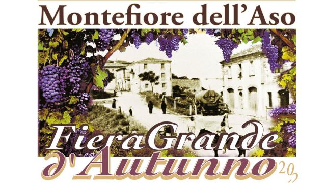 Montefiore dell'Aso, torna il tradizionale appuntamento con la ''Grande Fiera d'Autunno''
