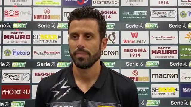 Reggina-Frosinone 0-0, la voce di Grosso: ''Pari su campo tosto che ci teniamo stretto''