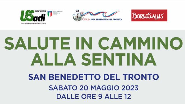San Benedetto del Tronto, nuovo appuntamento con ''Salute in cammino alla Sentina''