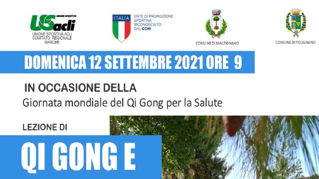 Unione Sportiva Acli Marche, lezione di Qi Gong e Tao Yoga a Maltignano